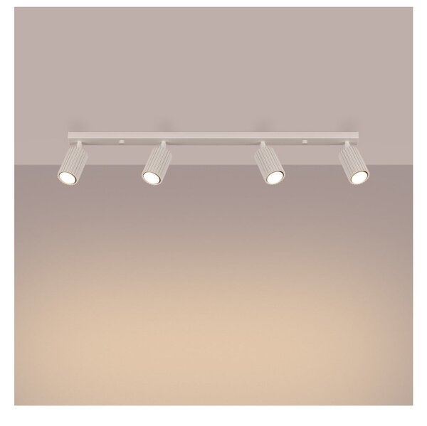 Kremno belo točkovno svetilo 6,5x81 cm Gleam – Sollux