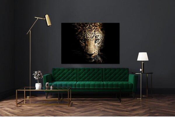 Steklena slika Styler Leopard, 70 x 100 cm