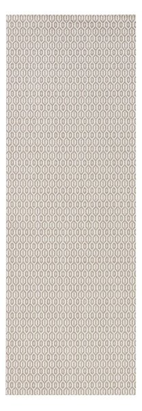 Siva zunanja preproga NORTHRUGS Coin, 80 x 200 cm