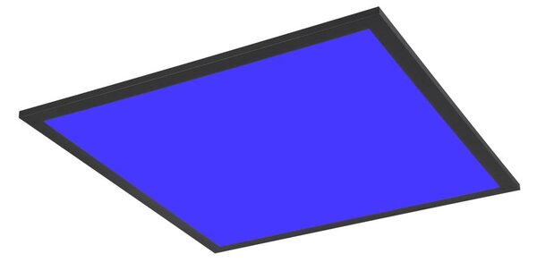 Črna LED stropna svetilka 44.5x44.5 cm Beta – Trio