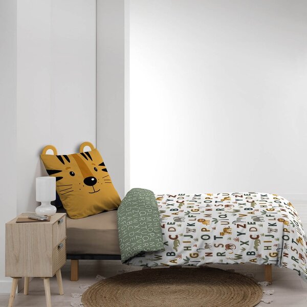 Enojna bombažna otroška posteljnina 140x200 cm Tigry – douceur d'intérieur