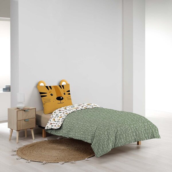 Enojna bombažna otroška posteljnina 140x200 cm Tigry – douceur d'intérieur