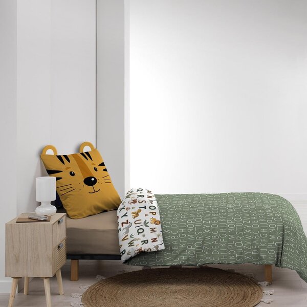 Enojna bombažna otroška posteljnina 140x200 cm Tigry – douceur d'intérieur