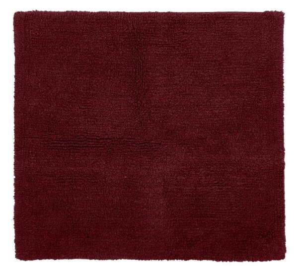 Bordo rdeča kopalniška preproga 60x60 cm Riva - Tiseco Home Studio