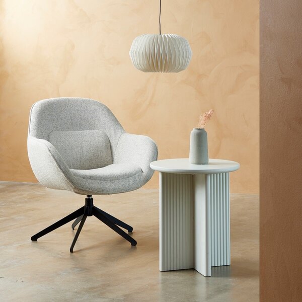Okrogla stranska mizica ø 50 cm Palma – Unique Furniture