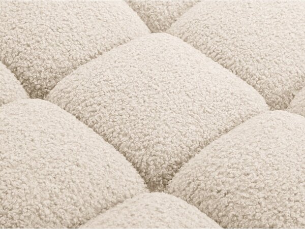 Bež modularni otoman iz tkanine bouclé Bellis – Micadoni Home