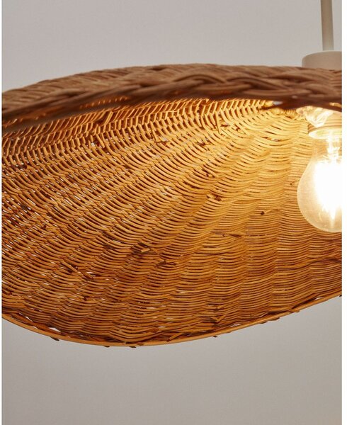 Senčilo v naravni barvi ø 80 cm Bisbal – Kave Home
