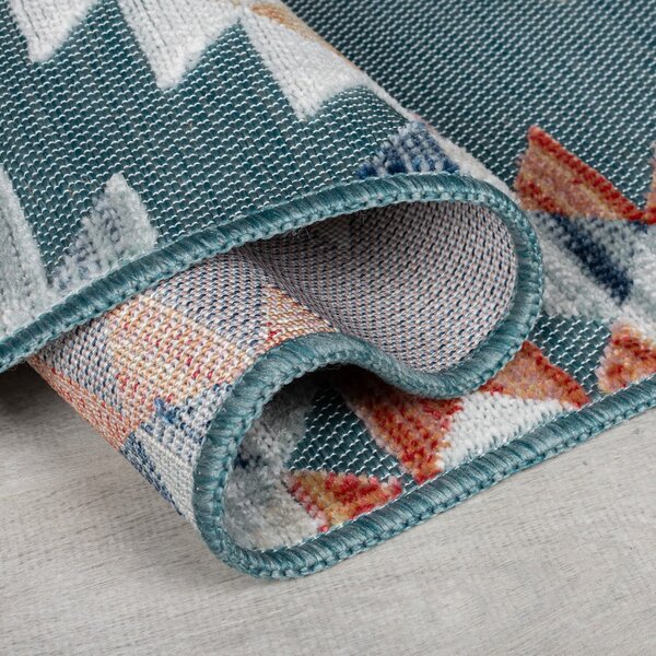 Moder zunanji tekač 80x230 cm Avery Blue – Flair Rugs