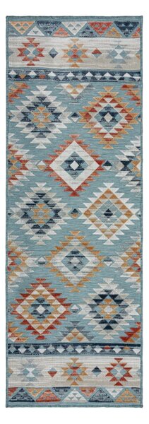 Moder zunanji tekač 80x230 cm Avery Blue – Flair Rugs