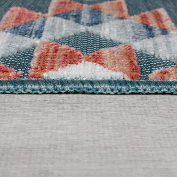 Moder zunanji tekač 80x230 cm Avery Blue – Flair Rugs