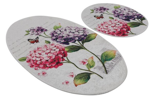 Kopalniške preproge v kompletu 2 ks 60x100 cm Ortanca – Foutastic