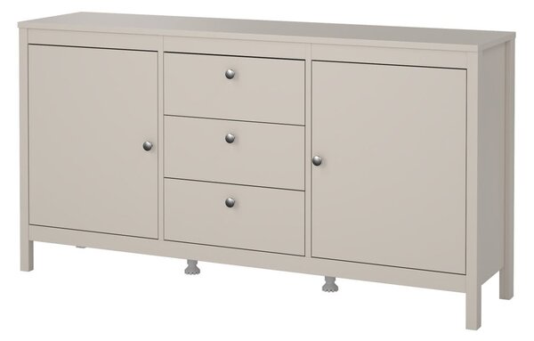 Sivo-bež komoda 152x80x38 cm Madrid – Tvilum