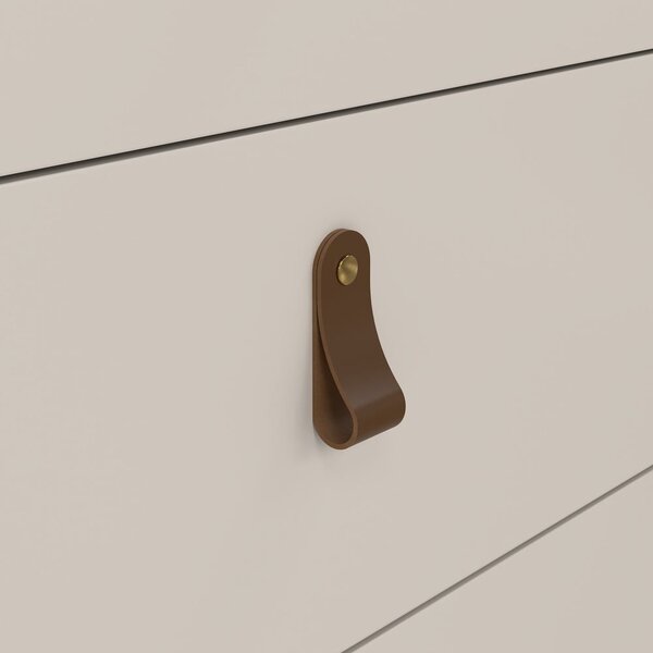 Sivo-bež komoda 152x80x38 cm Madrid – Tvilum