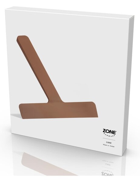 Brisalec za okna z držalom v barvi terakote 22 cm Ume – Zone