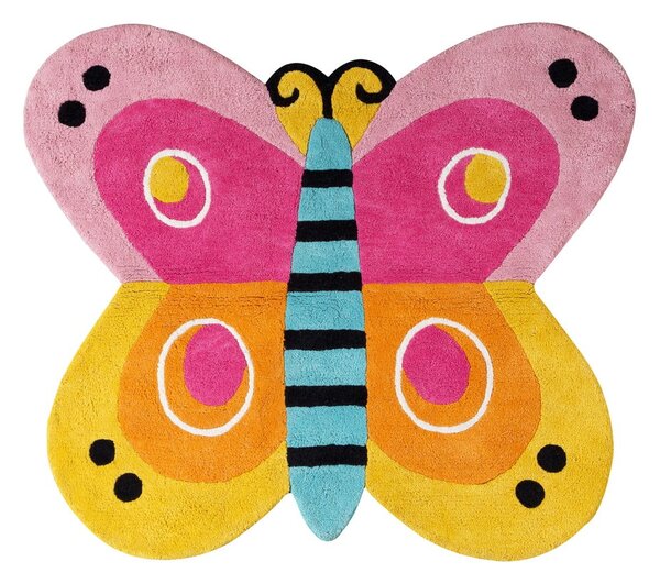 Otroška preproga 80x90 cm Butterfly – Premier Housewares