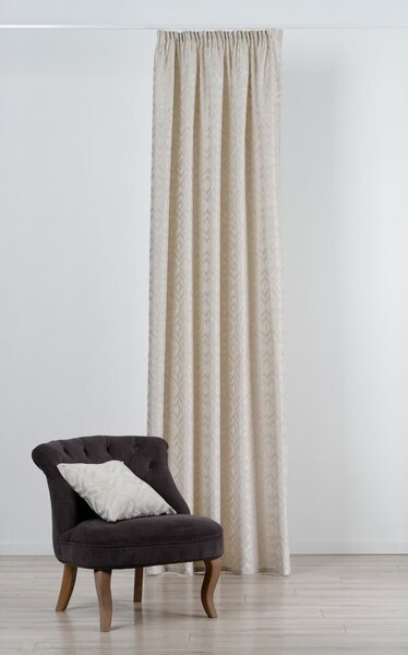 Kremno bela zavesa 140x245 cm Giuseppe – Mendola Fabrics