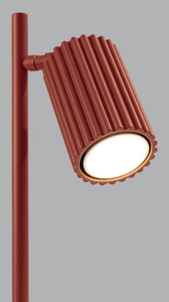 Opečnato oranžna namizna svetilka (višina 43 cm) Gleam – Sollux