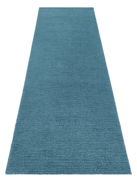 Temno moder tekač Mint Rugs Supersoft, 80 x 250 cm