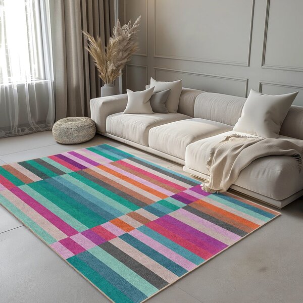 Turkizen pralen tekač 60x230 cm Acid Rain – Mila Home