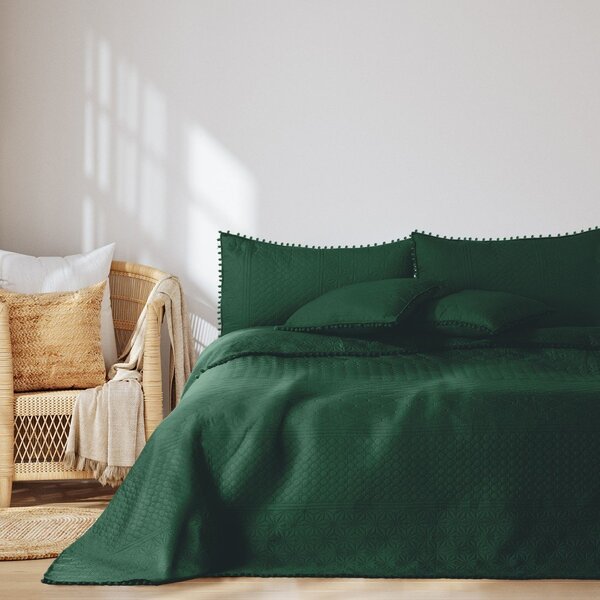 Zeleno pregrinjalo 170x210 cm Meadore – Restilo