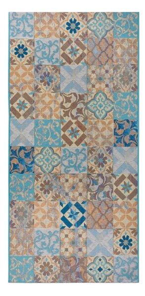 Modra preproga 75x150 cm Cappuccino Mosaik – Hanse Home