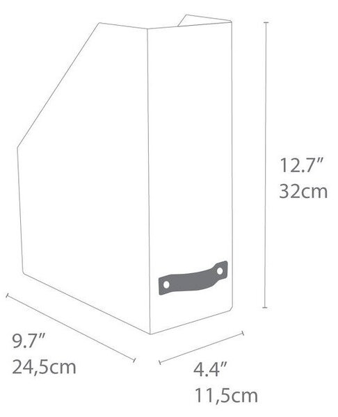 Kartonast organizator za dokumente Estelle – Bigso Box of Sweden