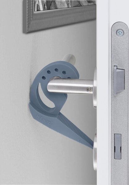 Sivo-Moder zaustavlalec vrat in oken Wenko Multi-STOP®