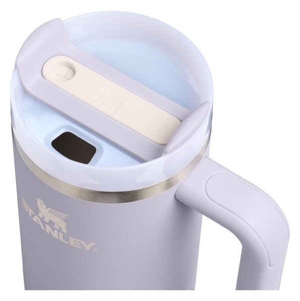 Svetlo vijolična termovka s slamico iz nerjavečega jekla 890 ml Quencher H2.O FlowState™ Tumbler Purple Dust – Stanley