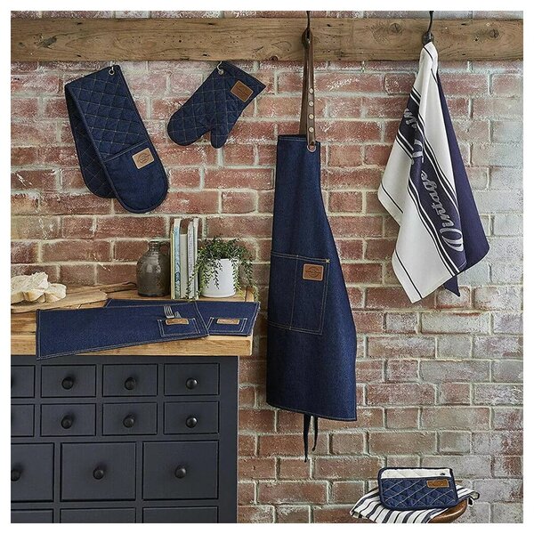 Kuhinjska rokavica Cooksmart ® Oxford Denim Double