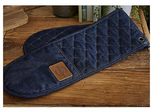 Kuhinjska rokavica Cooksmart ® Oxford Denim Double