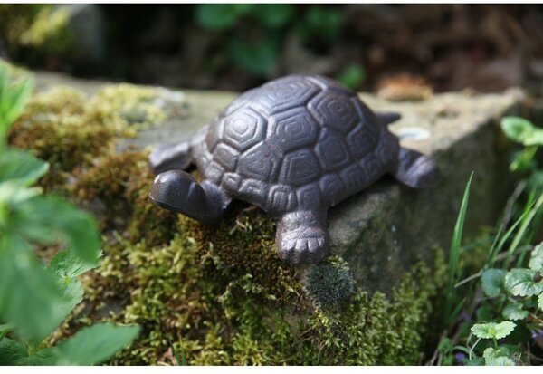 Kovinska vrtna figurica Turtle – Esschert Design