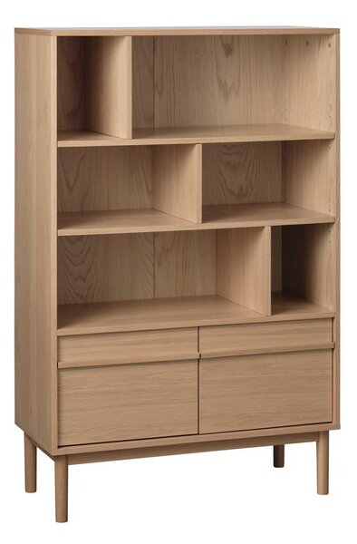 Regal v hrastovem dekorju 140x90 cm Ponza – Unique Furniture