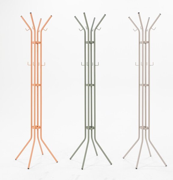 Prašno zelen kovinski obešalnik ø 40x170 cm Jessy – Spinder Design