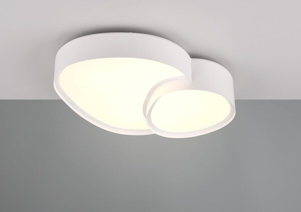 Bela LED stropna svetilka 36x43.5 cm Rise – Trio