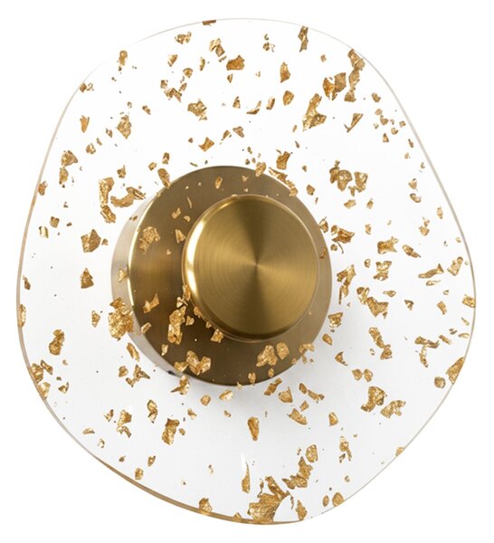 Stenska svetilka LED APP1794-W Brush Gold
