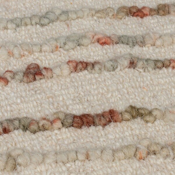 Oranžna/kremno bela volnena preproga 160x230 cm Abstract Swirl – Flair Rugs