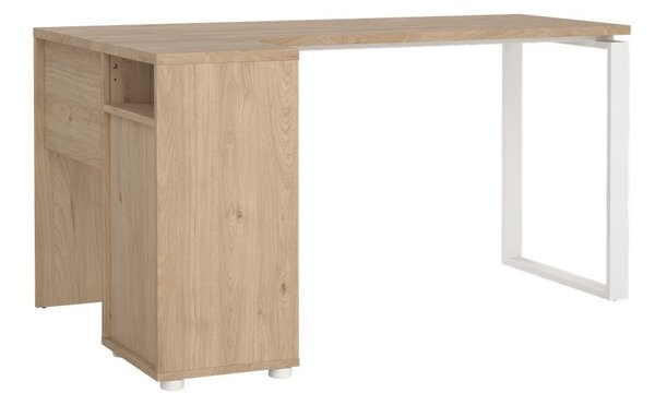 Pisalna miza z mizno ploščo v hrastovem dekorju 100x150 cm Sign – Tvilum