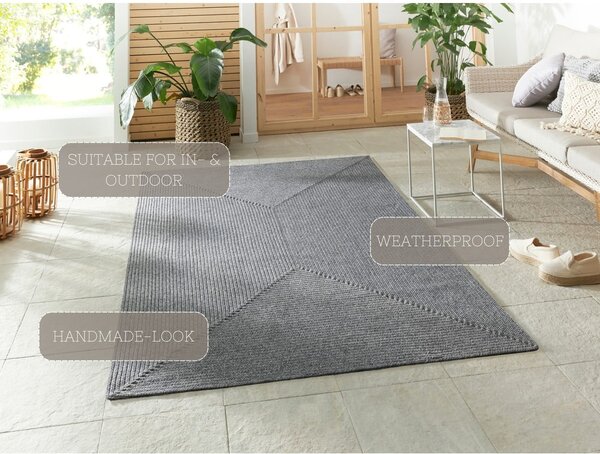 Siva zunanja preproga 150x80 cm - NORTHRUGS