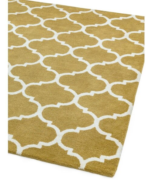 Oker rumena ročno tkana volnena preproga 160x230 cm Albany – Asiatic Carpets