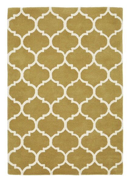 Oker rumena ročno tkana volnena preproga 160x230 cm Albany – Asiatic Carpets