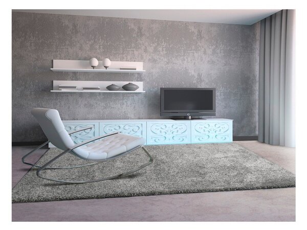 Siva preproga Universal Aqua Liso, 57 x 110 cm