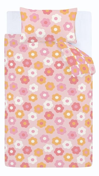 Enojna otroška posteljnina 135x200 cm Retro Daisy – Catherine Lansfield
