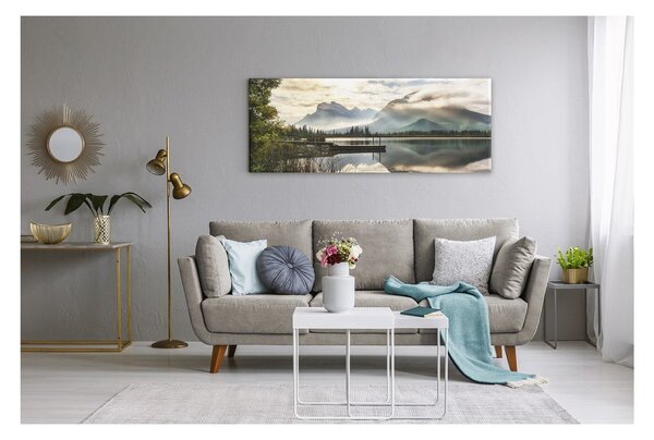 Poslikava na platnu Jezero Styler, 150 x 60 cm