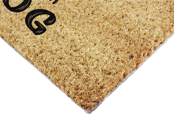 Predpražnik iz kokosovih vlaken 60x90 cm Life Is Better With a Dog – Artsy Doormats