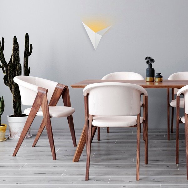 Bela stenska svetilka Bird – Opviq lights
