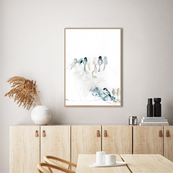 Slika 50x70 cm Birdshape – Malerifabrikken