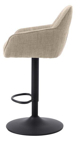 Kremno beli barski stoli v kompletu 2 ks (višina sedeža 69 cm) Avola – Unique Furniture