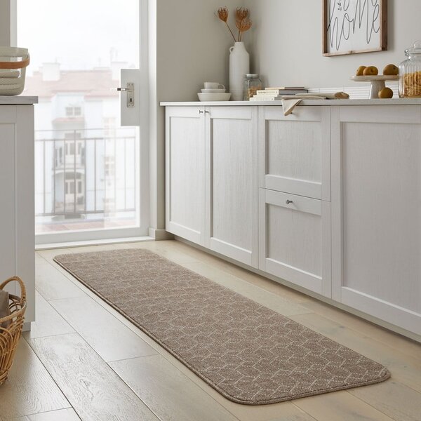 Rjav pralen tekač 57x230 cm Argyll – Flair Rugs