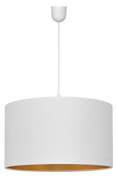 Lestenec na vrvici ALBA 1xE27/60W/230V pr. 45 cm bel/zlat