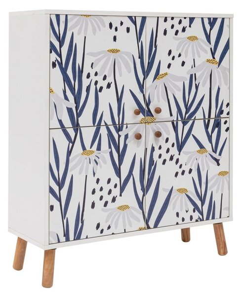 Bela omarica 95x111 cm Multilux – Kalune Design